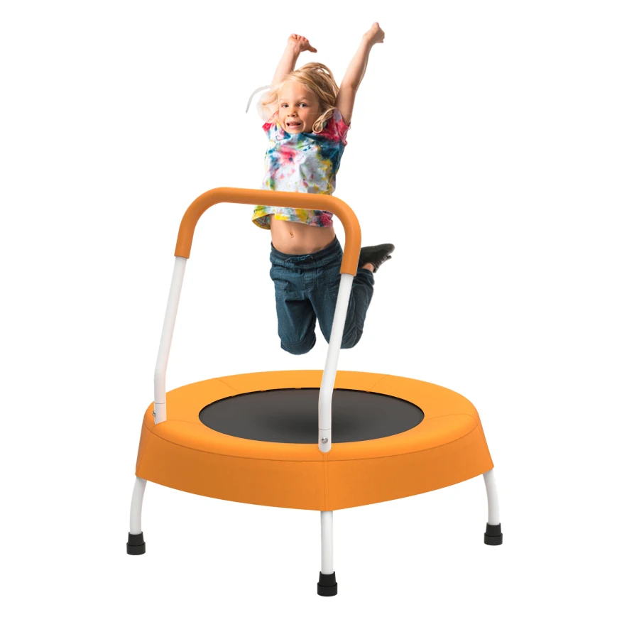

28inch Toddler Trampoline for 1 Year Plus with Handle, Baby Gifts for Boys and Girls, Indoor and Outdoor