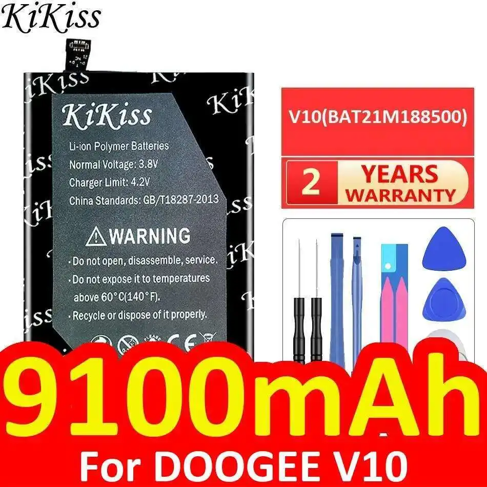

9100Mah For Doogee V10 Premium Replacement Mobile Phone Battery BAT21M188500