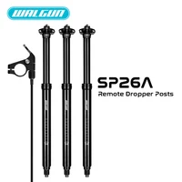 Tija de sillín de bicicleta SP26A, 27,2mm, 30,9mm, 31,6mm, tija de sillín con cuentagotas remoto, tija de sillín de bicicleta de montaña y carretera, viaje 100 125 150 170