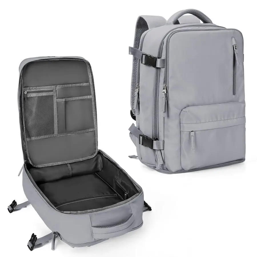 กระเป๋าเป้เดินทาง กระเป๋าถือขึ้นเครื่องบินได้ ใส่แล็ปท็อปได้ เหมาะสำหรับทำงาน ธุรกิจ สำหรับผู้หญิง ผู้ชาย กระเป๋าเดินทาง