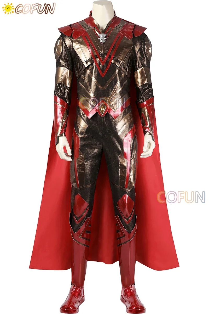 COFUN [Aangepast] Films Guardians 3 Adam Warlock Cosplay Kostuum Halloween Outfits Vrouwen Mannen Nieuw Pak Uniform