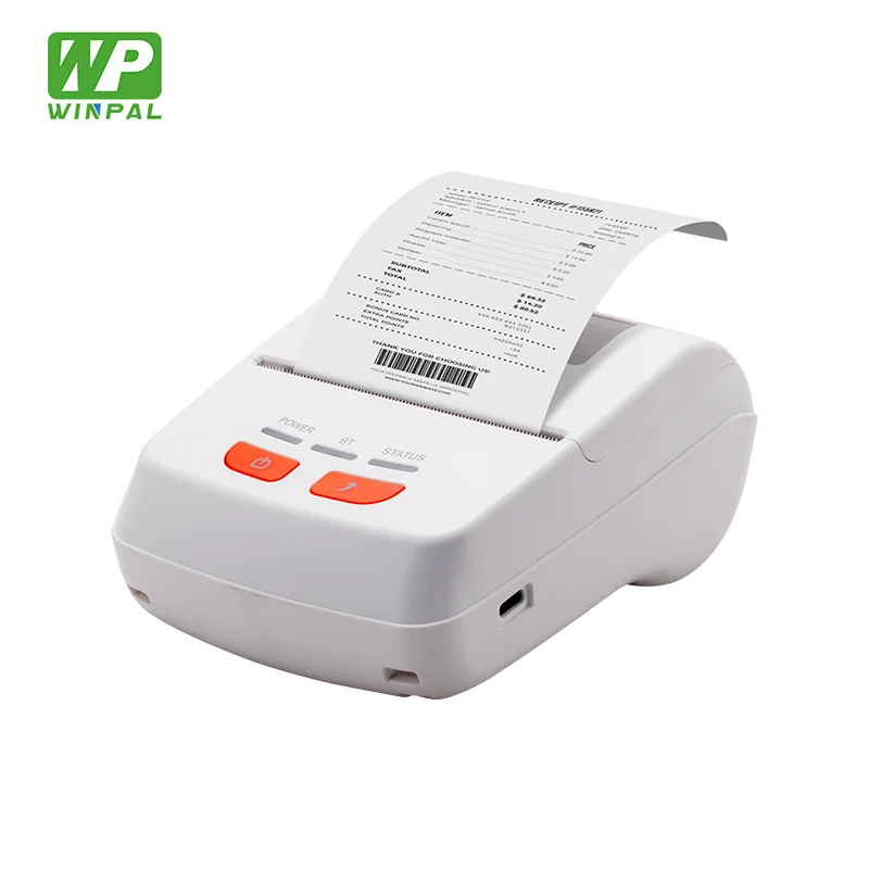 Winpal WP-Q3C Pocket Printer 58/80mm Paper Printing Multiple Language Available Portable Wireless Thermal Printer