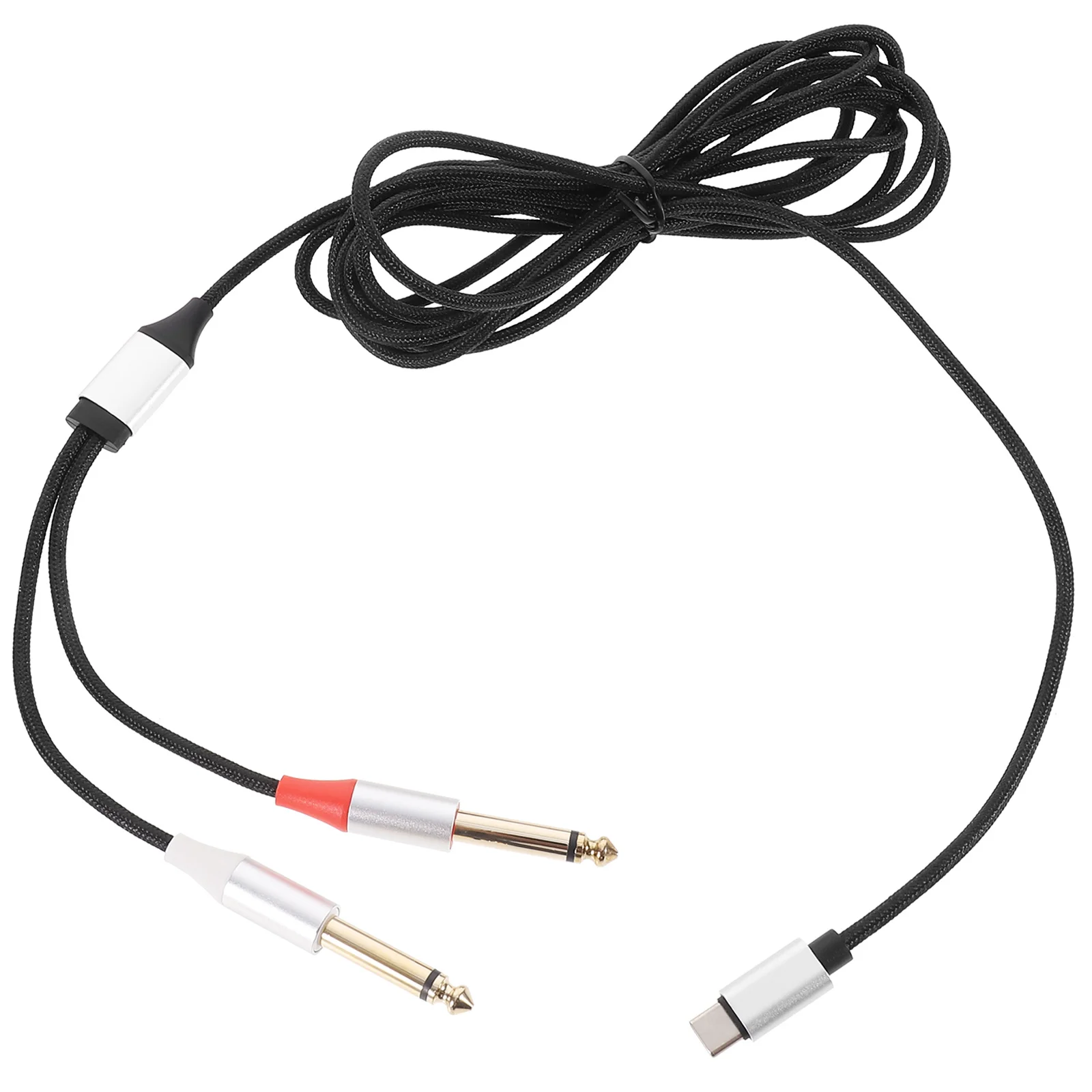 3M Type C to 6.5mm Audio Cable Solid Build Long Distance Signal Transfer Compatible with Car Amplifier Audio Devices Converter