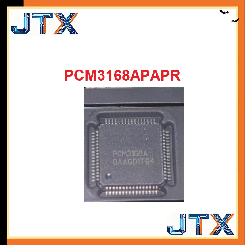 1PCS/LOT PCM3168APAPR PCM3168A HTQFP-64