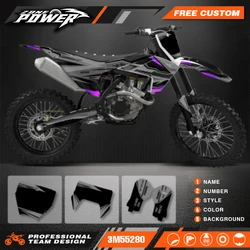 Powerzone Motorcycle Graphics Decals Sticker Kit for Husqvarna TE FE 150 200 250 300 350 400 450 2017 2018 2019 TC FC 16-18 122