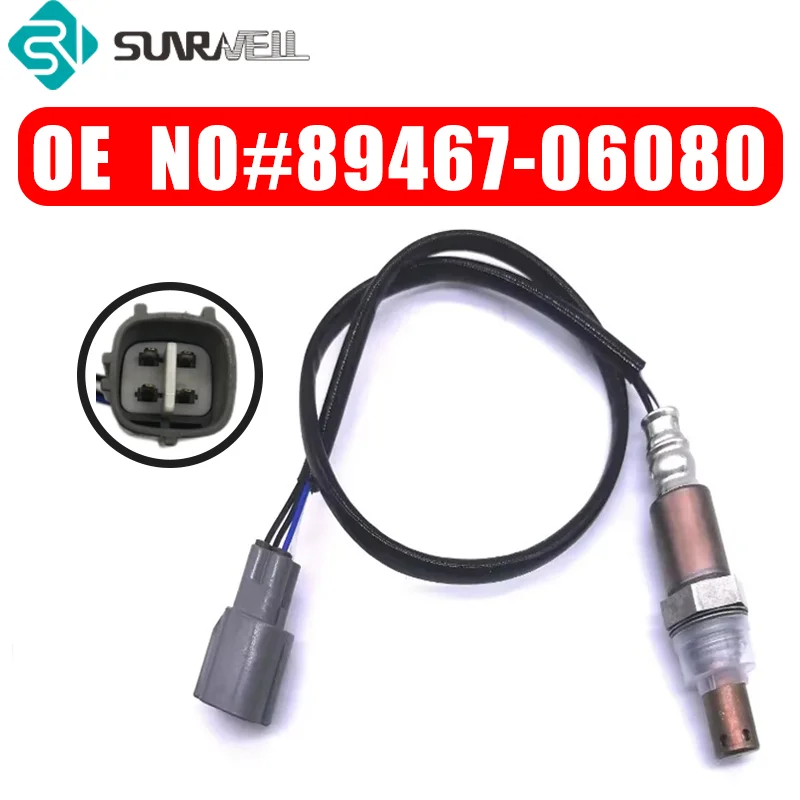 

New Oxygen Sensor 89467-06080 For Toyota Camry RAV4 2.0L 2.4L RAV4 ACV30 ACV40 Automotive Sensor Parts 89467-06080