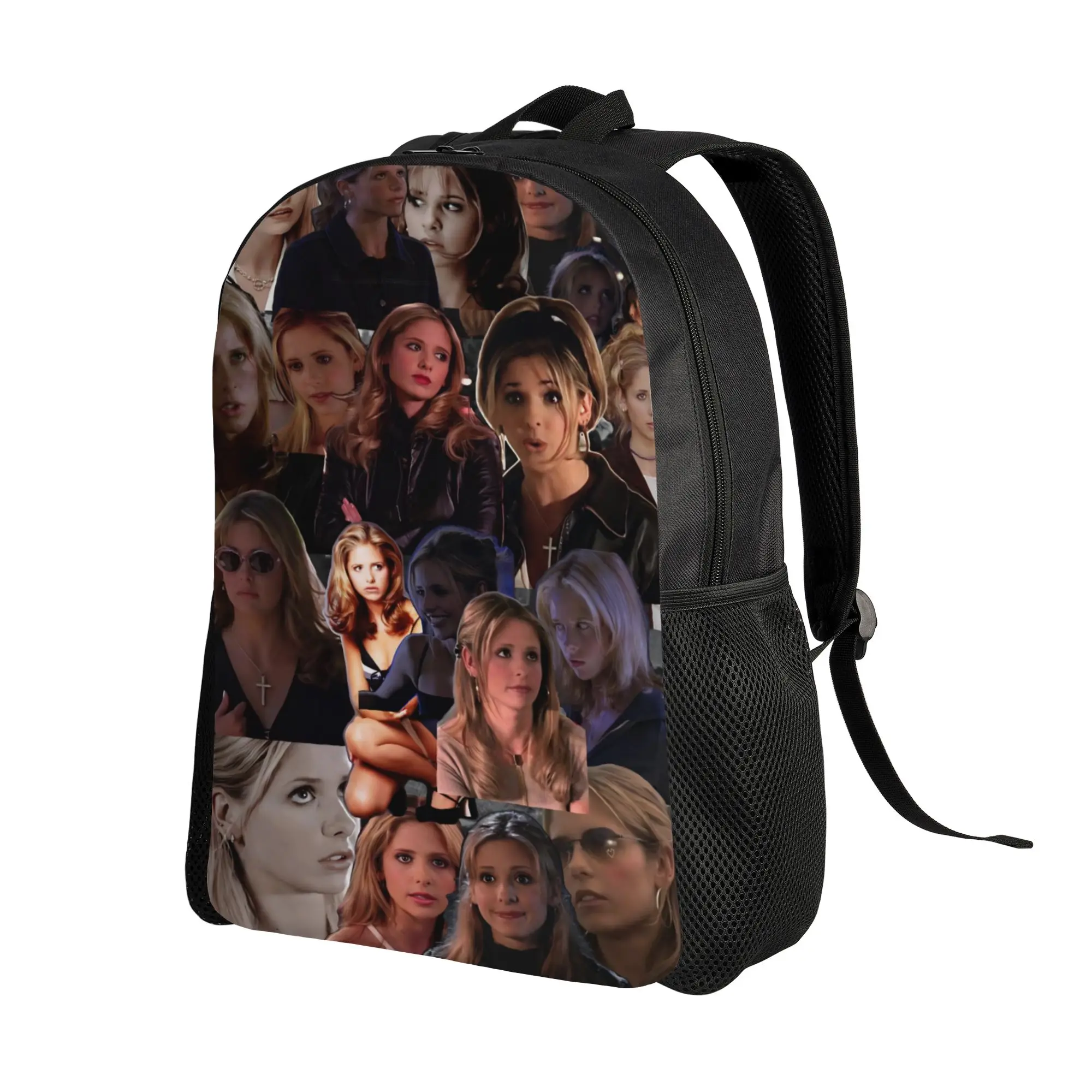 Buffy the Vampire Slayer Backpack for Men Women Fashion Student Work Daypack Horror Movie Laptop Canvas Bags Outdoor