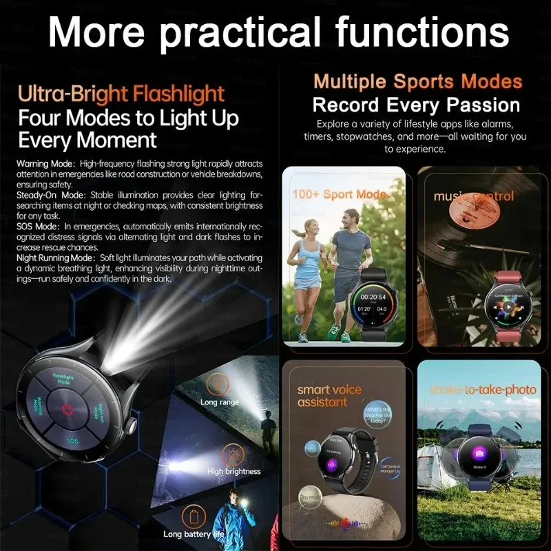 Xiaomi 2025 ECG+PPG Health Diagnosis Smartwatches Men Women Clock Uric Acid Lipid BP Heart rate Tracker NFC Sports Smart Watch