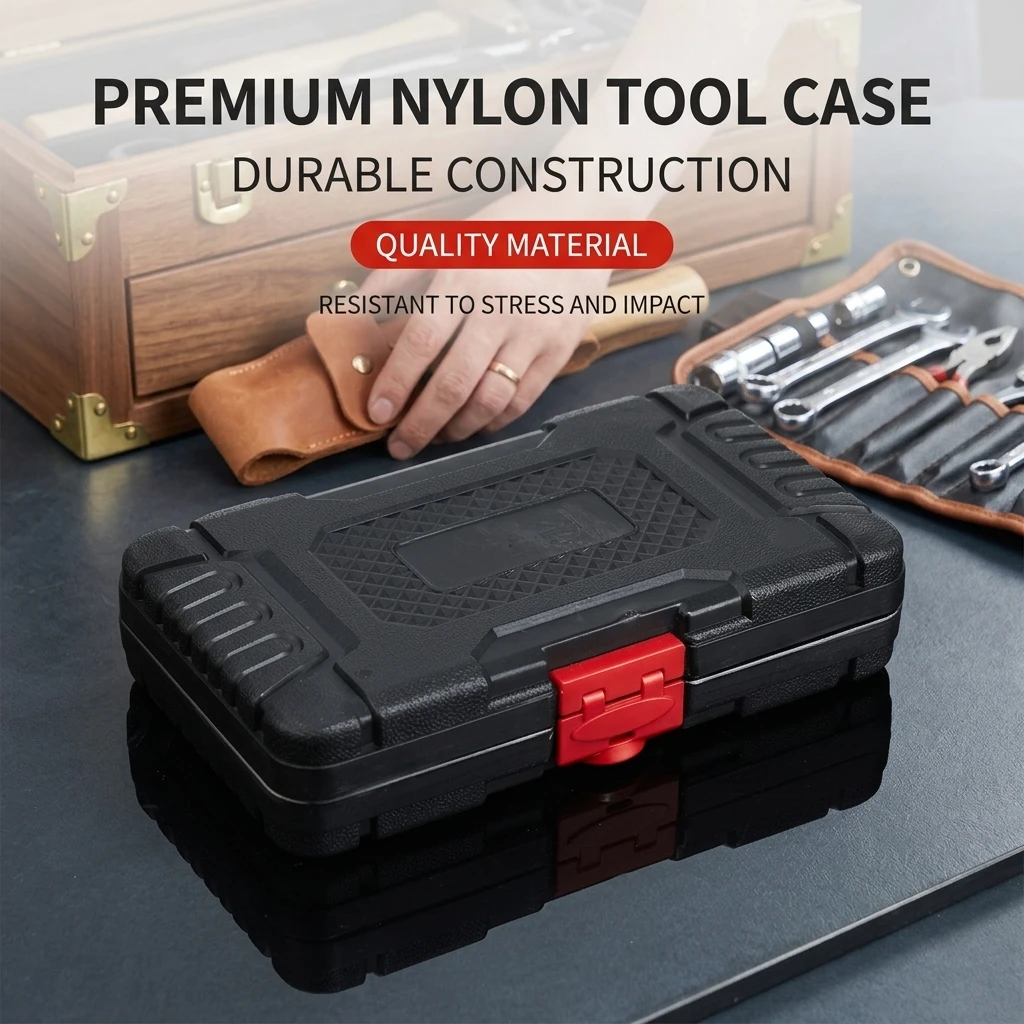 Ratchet Wrench Set Professional Auto Repair Kit for Mechanics High-Strength Alloy Steel Reversible Box Wrench Tool Set
