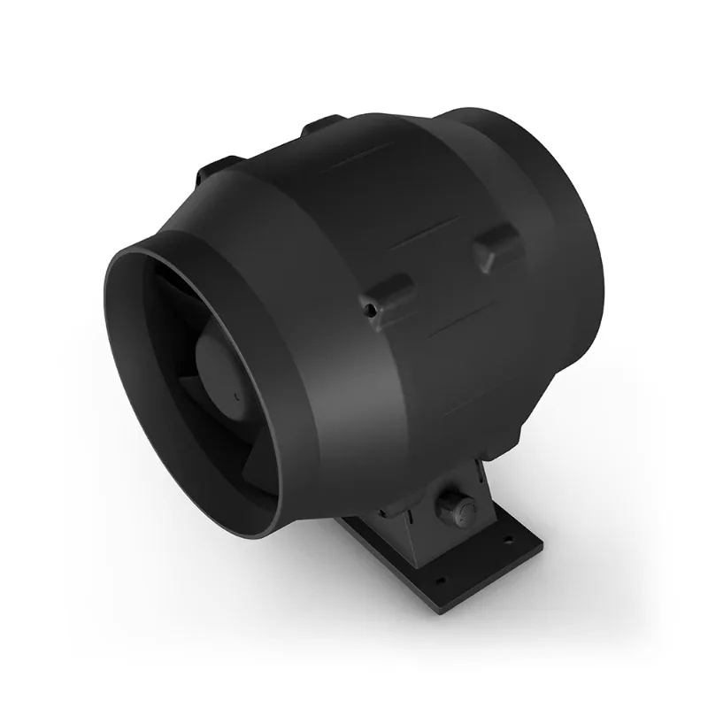 IP68 Waterproof Plastic EC Vent Fan 150mm Hydroponics Air Fan 406Pa 621CMH Smart Control
