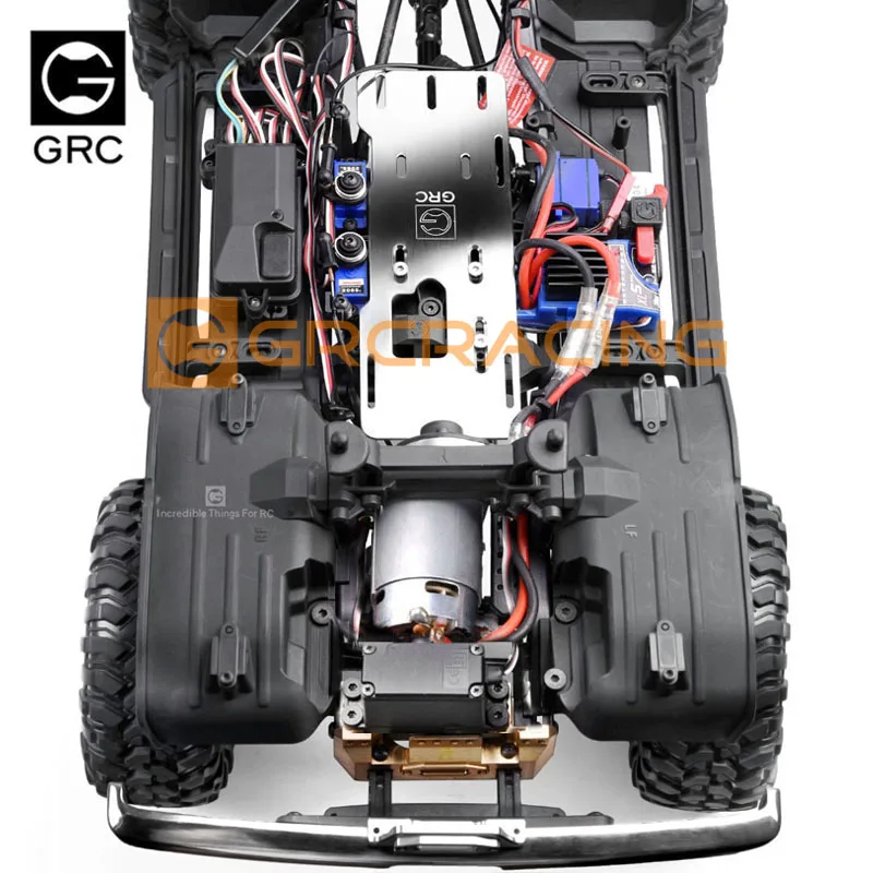 GRC G2 Motor Front Gearbox Kit #Plastic&Alloy for TRX4 Defender Bronco Benz G500 G63 K5 Blazer Sport #GAX0033S