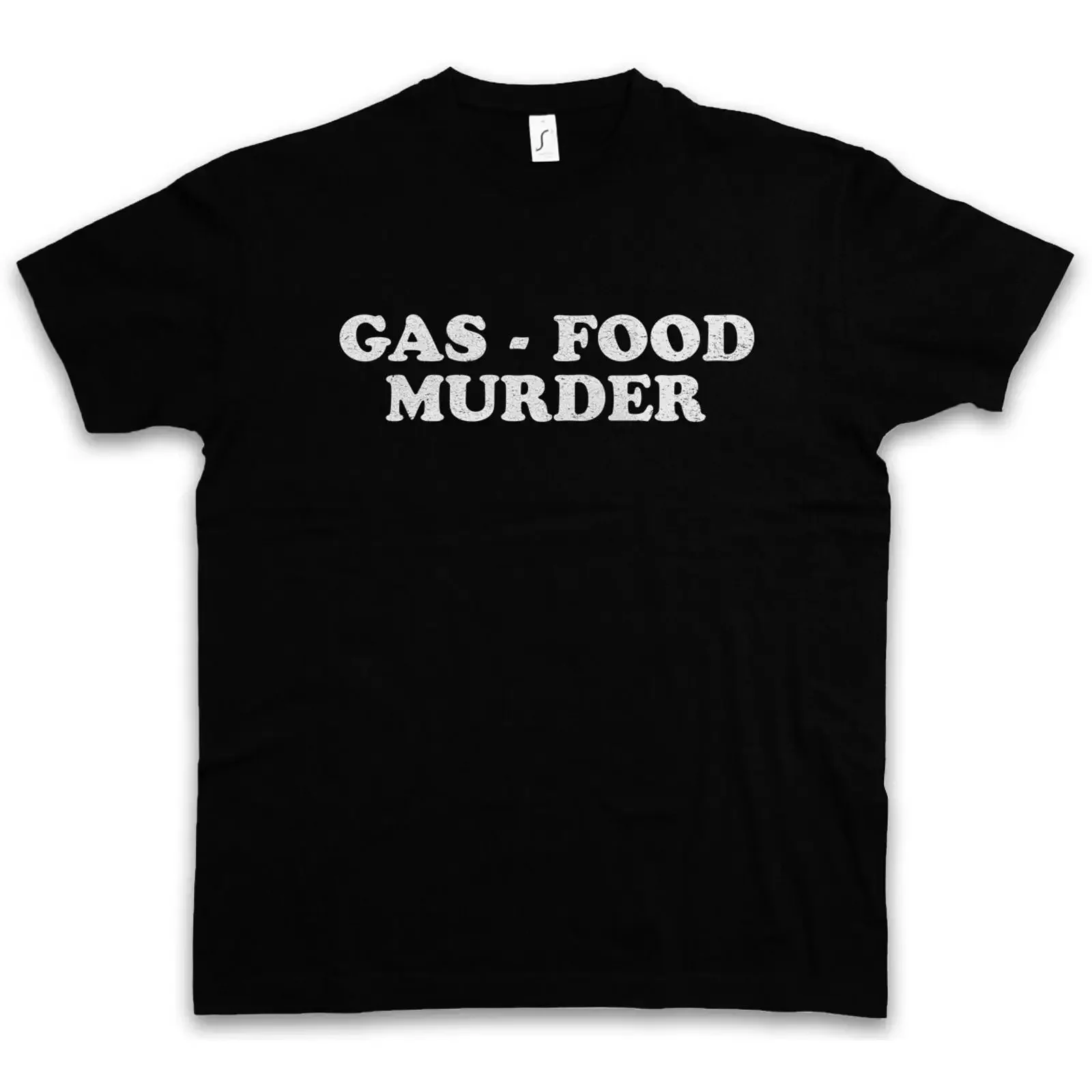 GAS FOOD MURDER T SHIRT House of Zombie Thousand 1000 Corpses Freakshow Rob vintage Washed Top For Everyday Wear Versatile