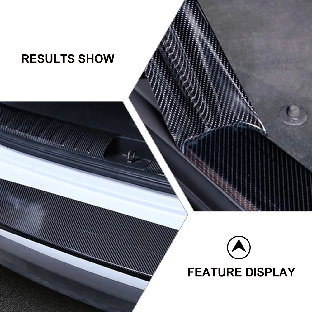 

Car Door Sill Protector Anti collision Sticker Carbon Fiber Decor Strip Styling Non destructive Installation Scratch