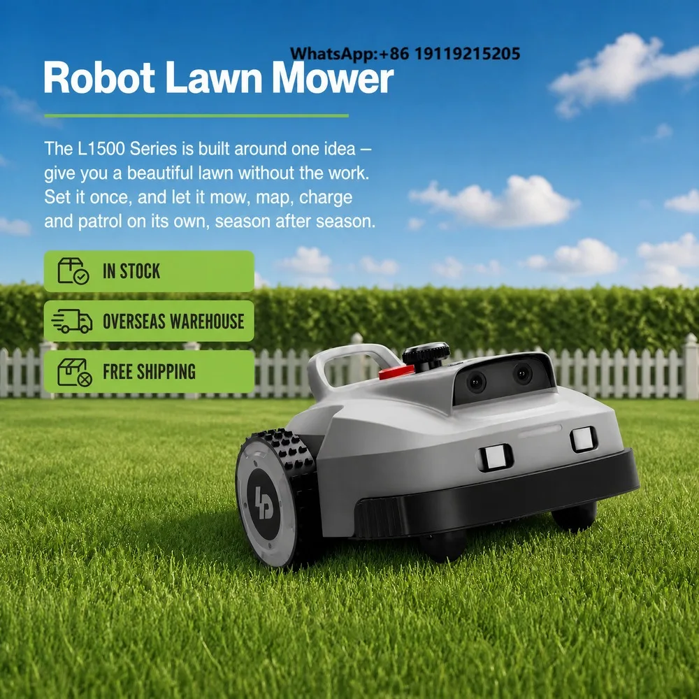 20V Smart Navigation Cordless Electric Lawn Mower with 2-Stroke Engine DIY & Industrial Grade Robot Mower