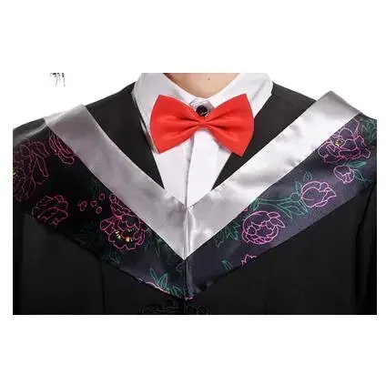 Uniforme accademica Arti liberarie Scienza Ingegneria Abito da laurea Robr Black School University