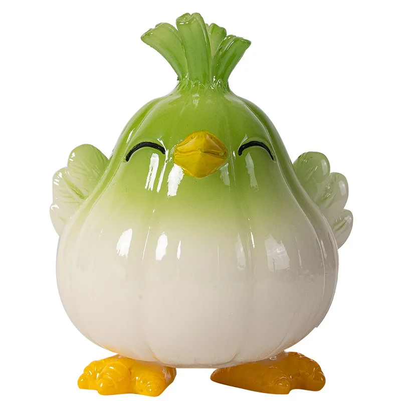 

CX creative color-changing garlic bird, tea pet ornament boutique can be raised, tea ceremony decoration