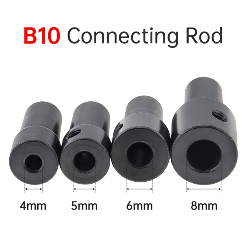 Máy Khoan Mini Chucks Adapter B10 Khoan Chuck Thanh Kết Nối Tay Đồng Thép Côn Khớp Nối 3.17Mm 4Mm 5Mm 6Mm 8Mm