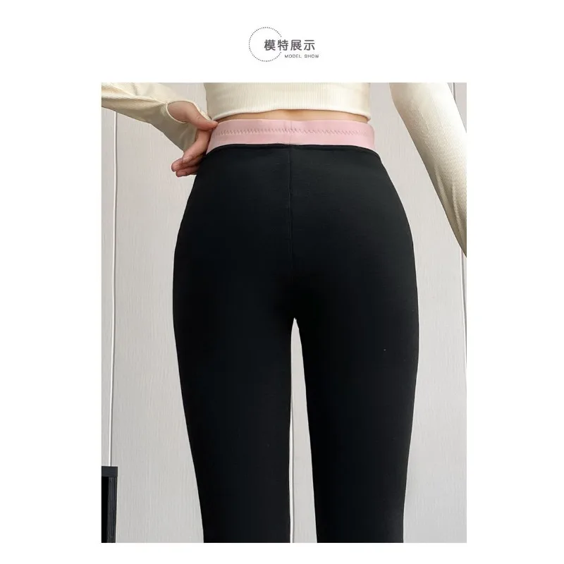 Autumn Winter High-waisted Leggings for Women Thick Warm Autumn Pants Tight-fitting Leggings