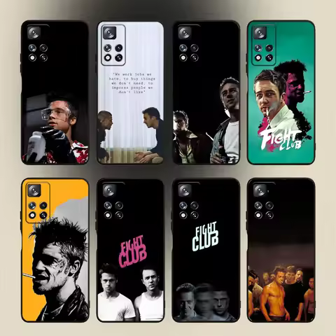 Film F-Fight Club Phone Case For Samsung Galaxy A20,A21s,A22,A31,A32,A52,A53,A72,73,A80,A91 Soft Black Cover
