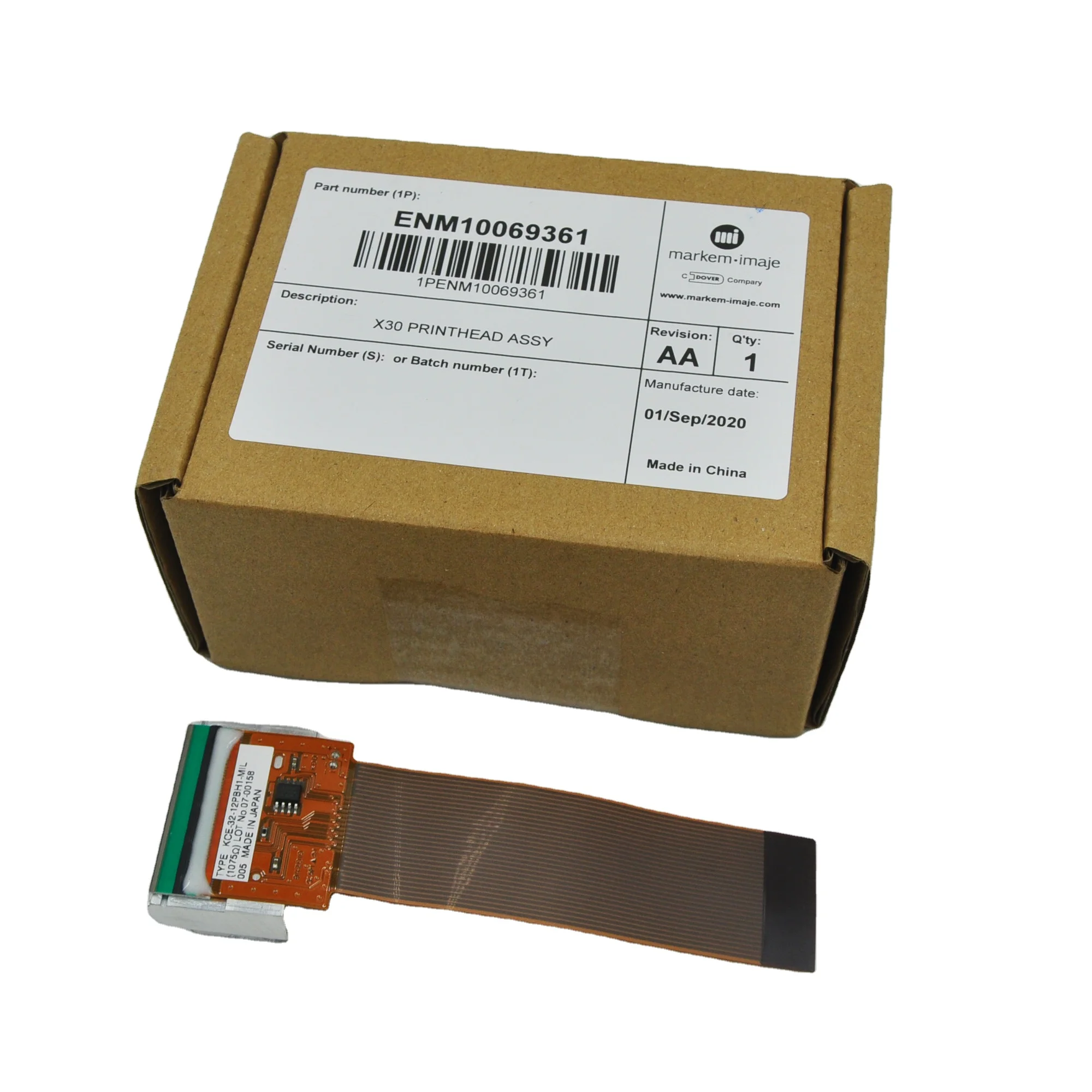 

Original Printhead Markem Imaje ENM10069361 SmartDate X30 Printheads TTO Printheads for Markem X30 Printer