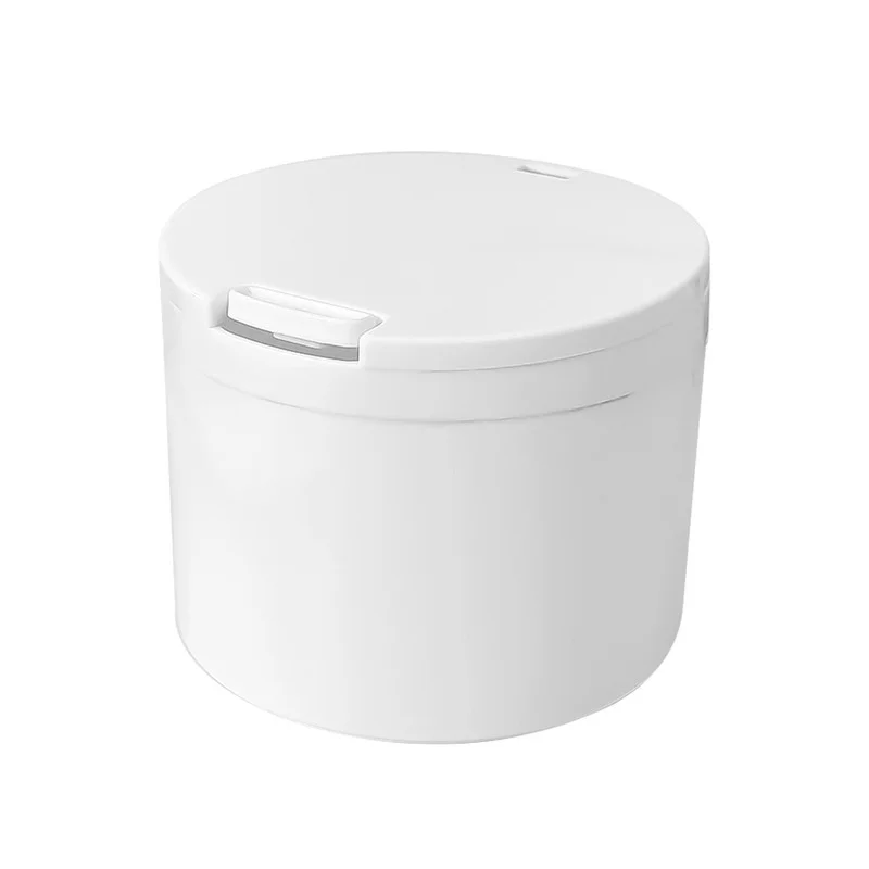 Mini Waste Box Bin Garbage Basket Home Table Trash Can Plastic Office Supplies Dustbins Sundries Barrel Box For Household