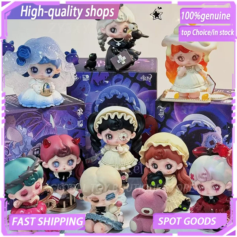 

В наличии: Оригинальные коллекционные фигурки Tarti Ghost Hotel Series (серия Blind Box) — тематические игрушки, модные предметы для демонстрации, праздничные подарки