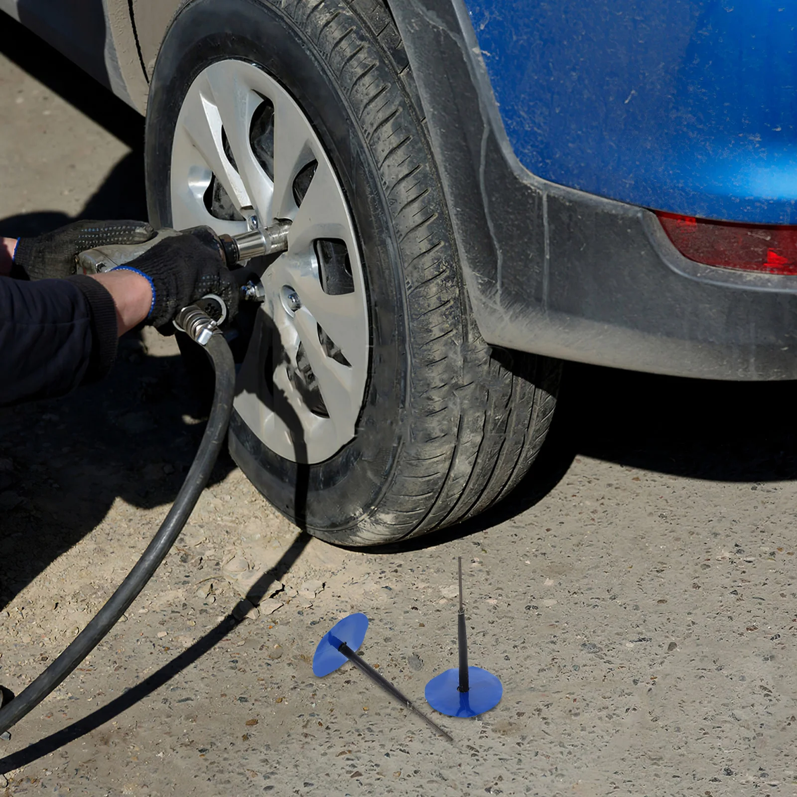 

24pcs Mushroom Tire Plugs Durable Material Repair Kit Tubeless Tires Multiple Repairs Prevent Leaks Driving Safety Rubber Patch