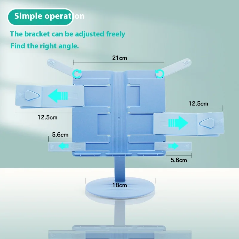 Reading Stand for Students and Children Lifting for Primary School Students Multifunctional Bookshelf Folding Table Book Holder