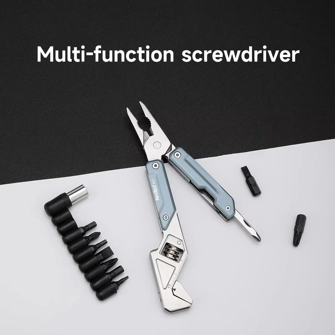 NexTool Light Wrench W2 Multitool Pliers Large Spanner Screwdriver Folding Multi Tool Portable EDC Home Repair Maintenance image 6