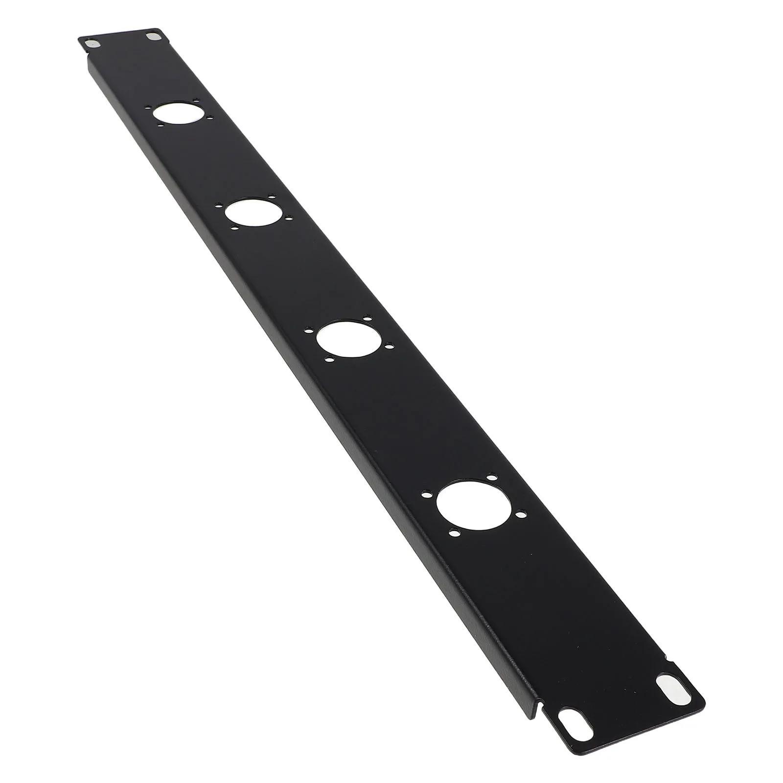 

1u 4 Port Hinged Rack Xlr Panel Mount Audio Patch Panel Wire Organizer Cord Management Wall Mount Cable Organizer Studio