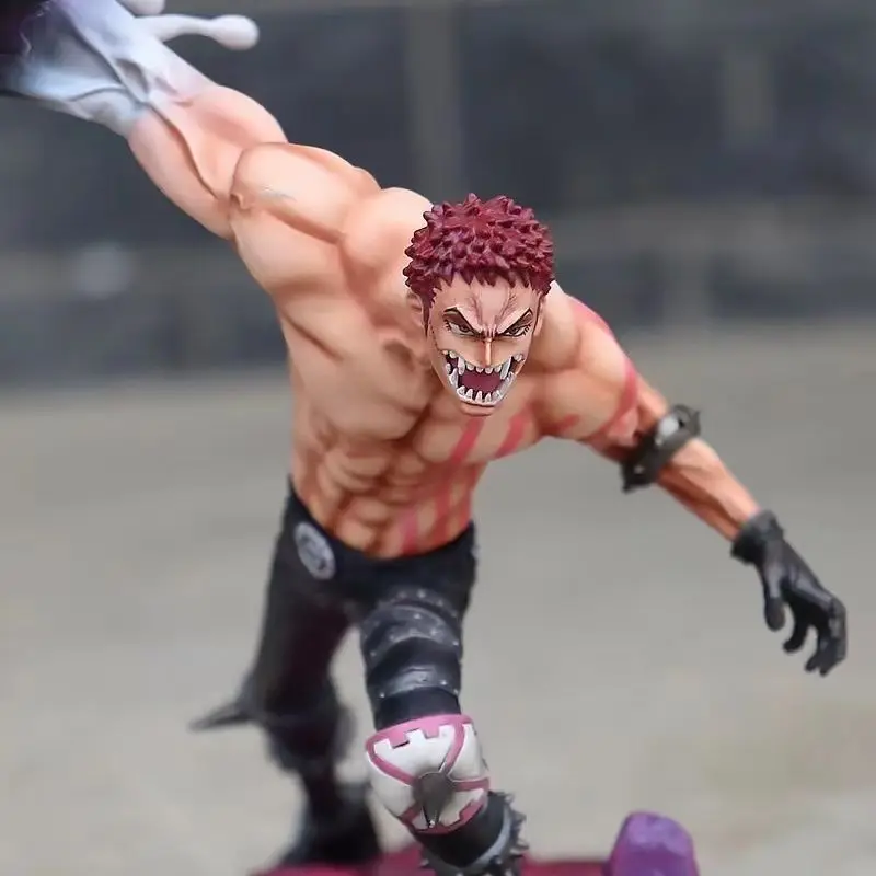 

23cm One Piece Action Figure Charlotte Katakuri Battle Record Collection Pvc Ornament Manga Statue Decor Model Toys Kids Gift