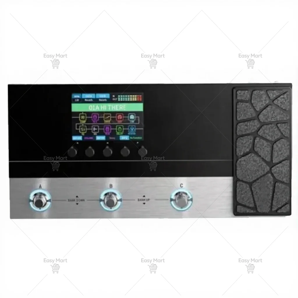 2000 Multi Effect Pedal 278 Effect Infrared AMP Drum Looper MIDI in Effects with Softwear Application for Electric