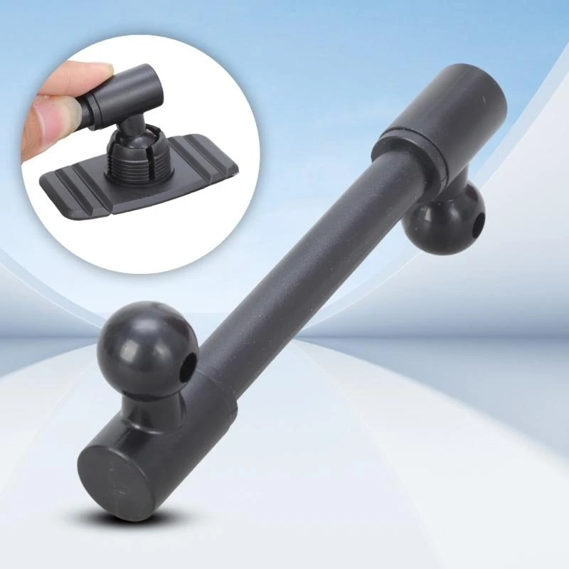 2025 New Universal 17mm Ball Head Car Phone حامل 17 مم ذراع تمديد الكرة مزدوجة