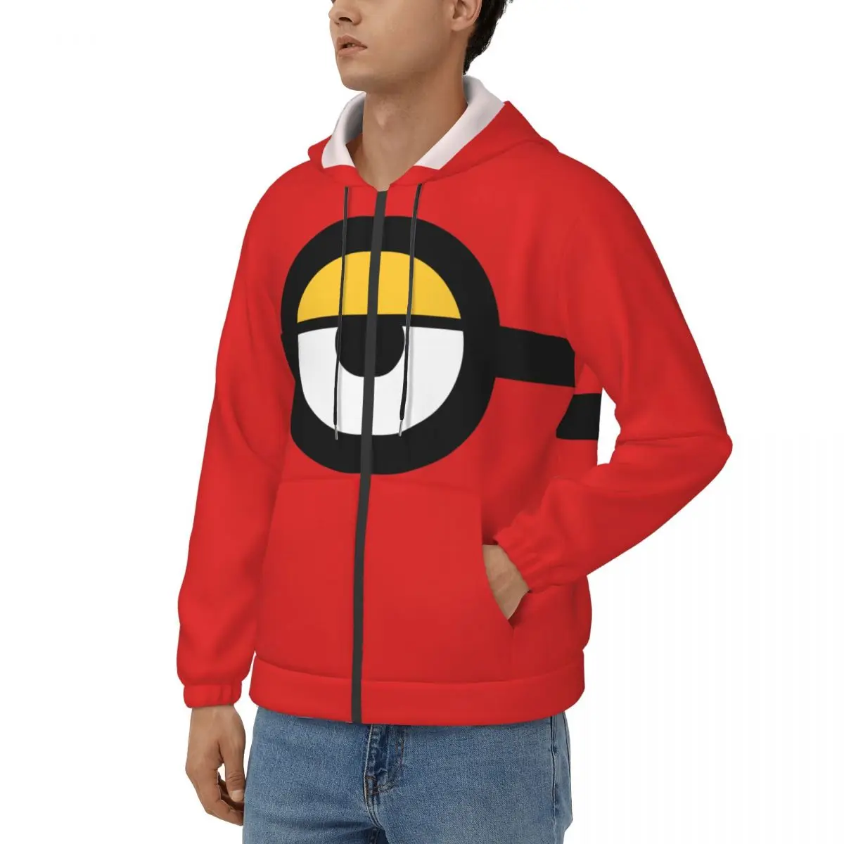 Cute Minions Men Hoodie Despicable Me Minions  Casual Hoodies Printed Tops