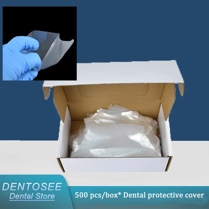 

Dental Light Guide Rod Protective Film Sheath Sleeve Cover for Curing Light Stick 500pcs/Box Disposable Single Use