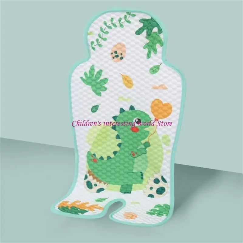 

Pushchair Cooling Pad Baby Strollers Summer Seating Liners Breathable Carseat Pad 425F