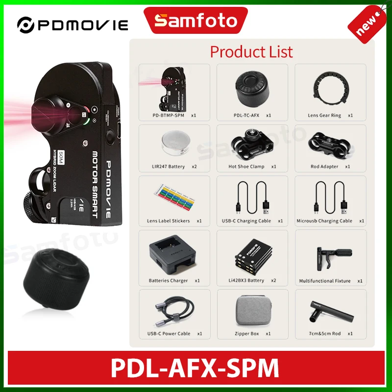 PDMOVIE LIVE AIR 4 SMART Follow Focus of LiDAR Focus Motor