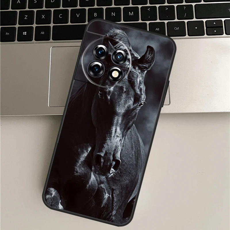 Animal Steed Horse Case For OnePlus Nord CE 2 Lite 2T N10 N20 Cover For OnePlus 11 10 9 Ace Pro 8T 9R 10T 9RT