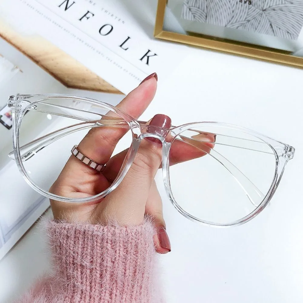 Große Quadratische Rahmen Anti-Blaues Licht Gläser Mode Retro Männer Frauen Computer Brille Lesen Brillen Optische Spektakel Brillen