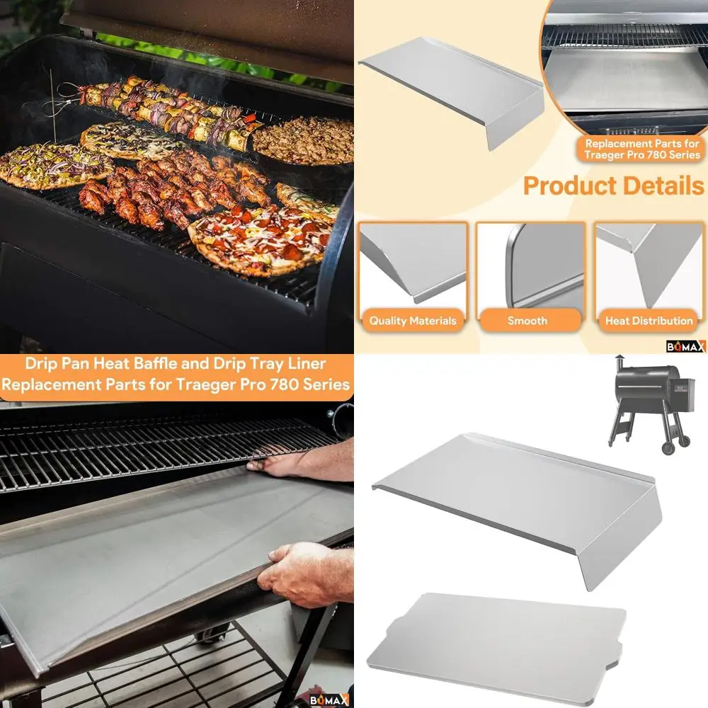 

Traeger Pro 780 Pellet Grill Replacement Drip Pans & Liners