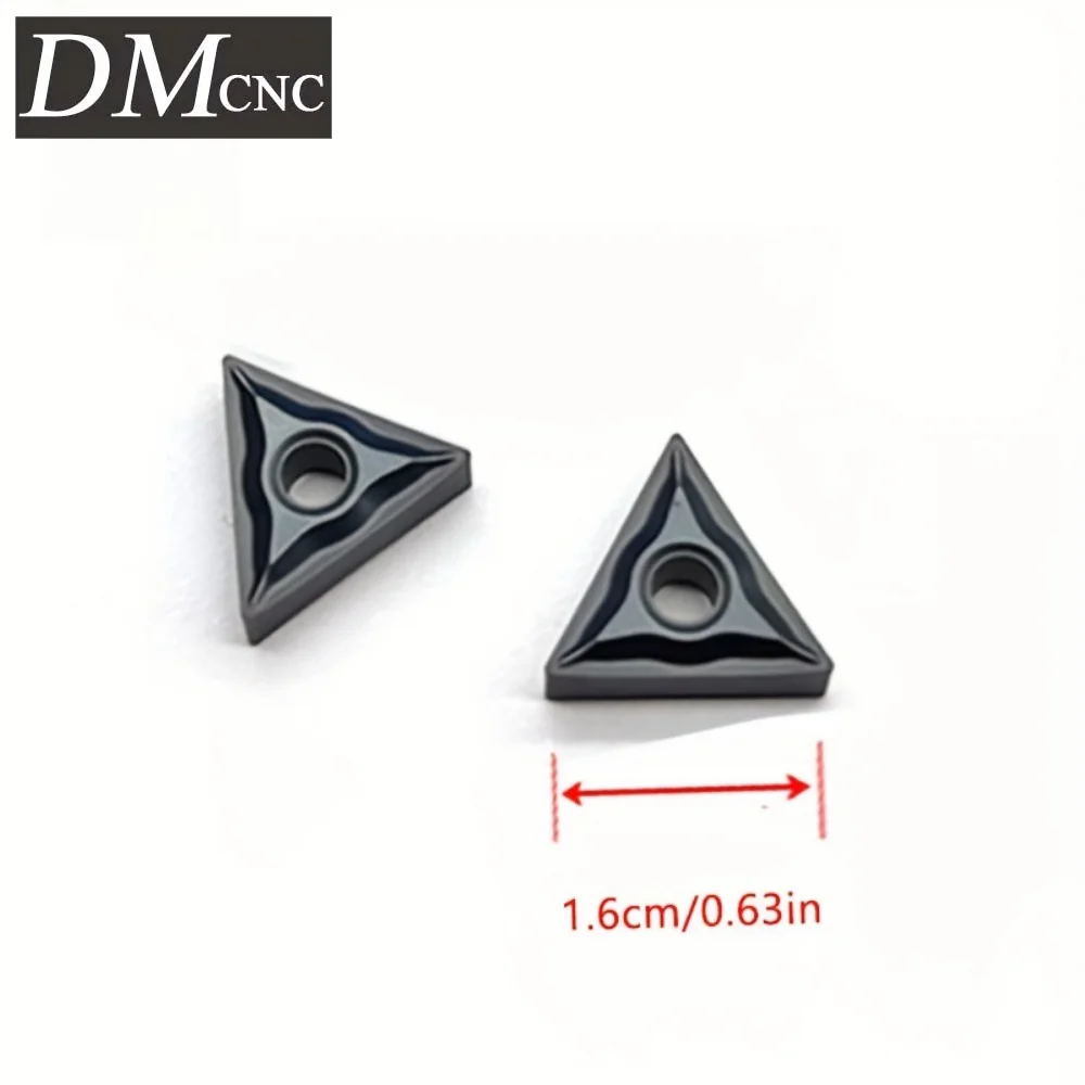 

TNMG160404-EF/TNMG160408-EF Carbide Inserts 10PC - for Stainless Steel Turning (EF205/EF202 Coating)
