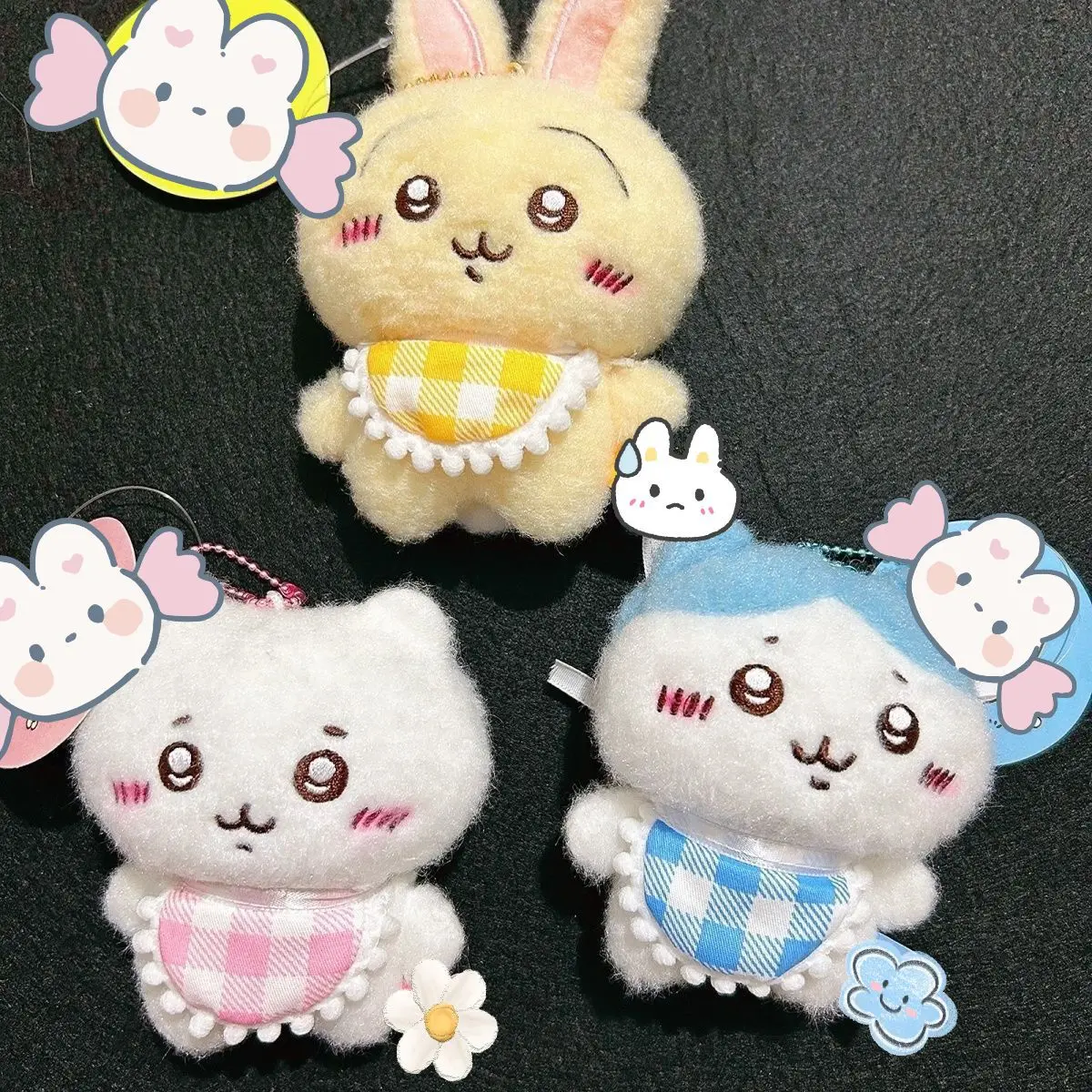 Beliebte Niedliche Chiikawa Furry Usagi Hachiware Puppe Hochwertiges Plüschtier Chiikawa Neue Cartoon-Plüschpuppe Spielzeug Geburtstagsgeschenk
