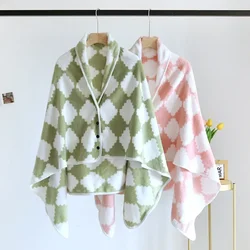 2026 Autumn/Winter New Thickened Flannel Shawl Pajamas Women's Coral Fur Home Fur Top womens sleepwear