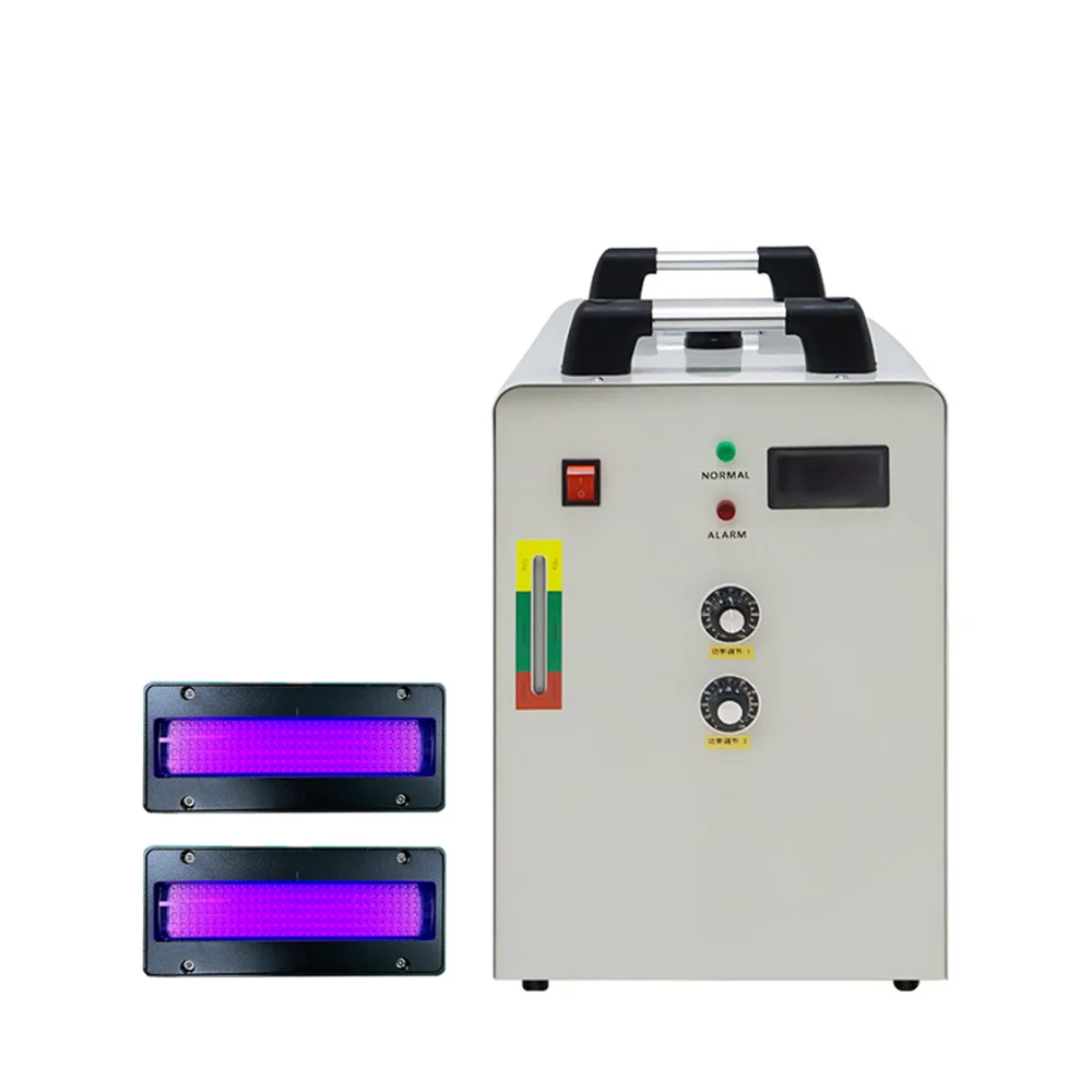 

120*25mm UV LED Curing System Water Cooling Uv Ink Dry Led Lamps for Flatbed Inkjet Printer XP600 DX5 Printer Head