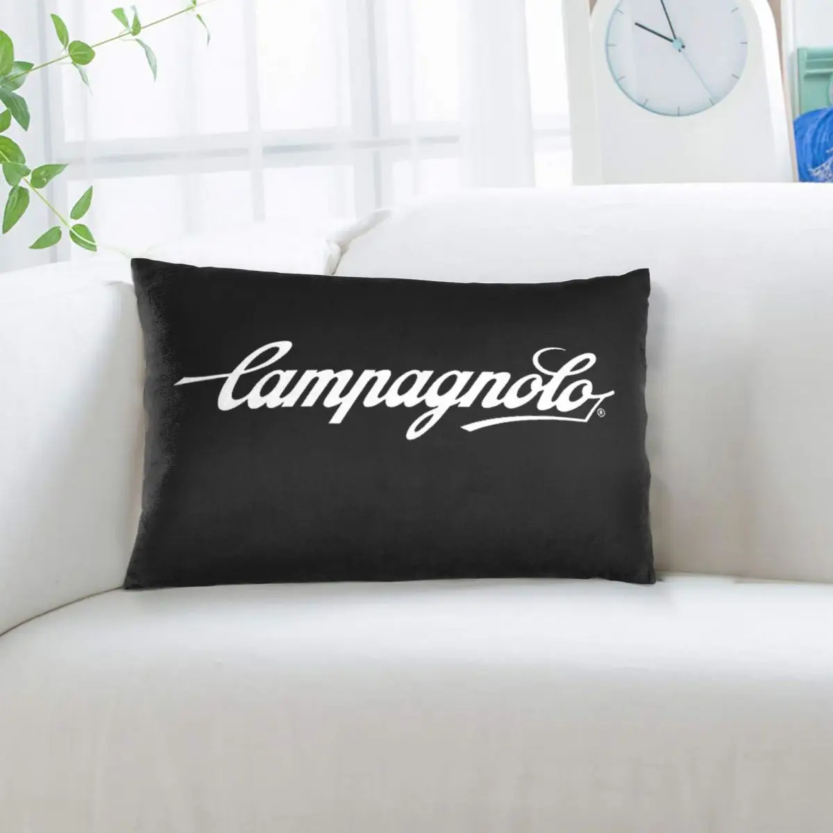 Funda de almohada rectangular Campagnolo, funda de cojín decorativa para dormitorio, cama, hogar, almohada decorativa cómoda