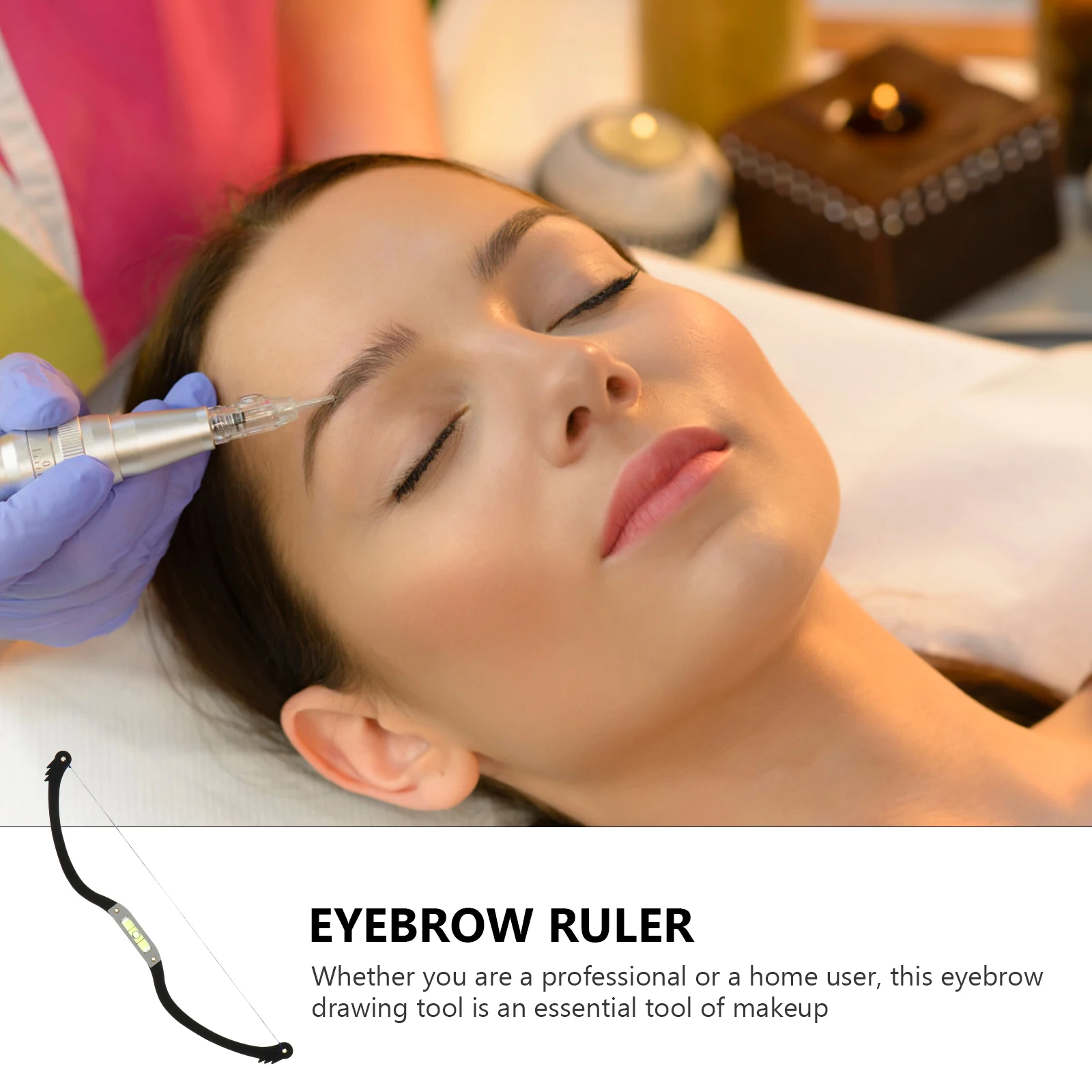 

eyebrow ruler eyebrow horizontal ruler stainless steel eyebrow ruler measuring tool eyebrow positioning ruler