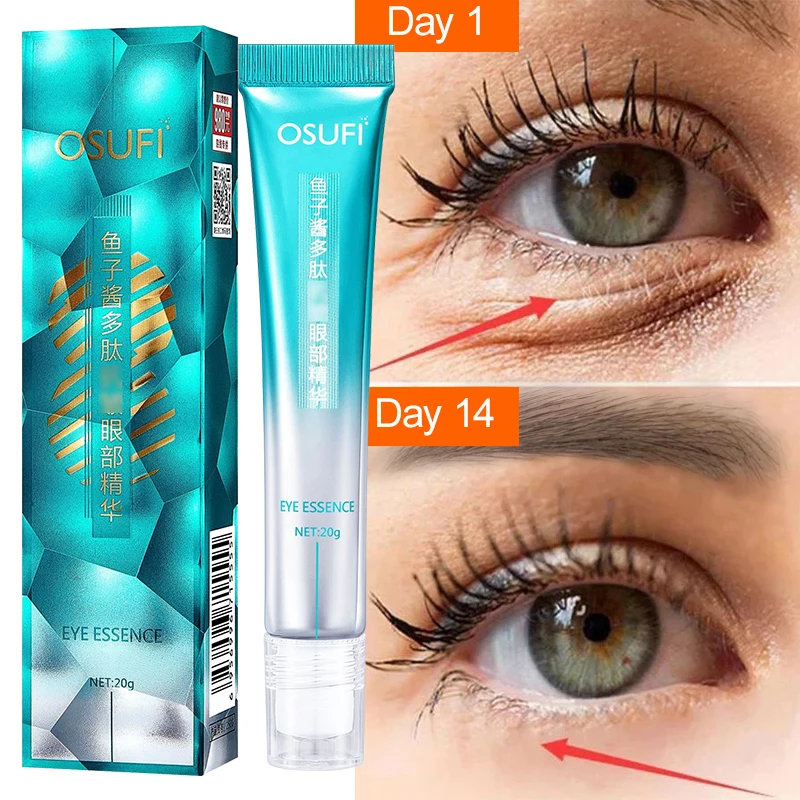 

7 Days Anti-Wrinkle Eye Cream Anti Dark Circles Lighten Fine Lines Remove Eye Bags Puffiness Anti-Aging Serum Firming Eye