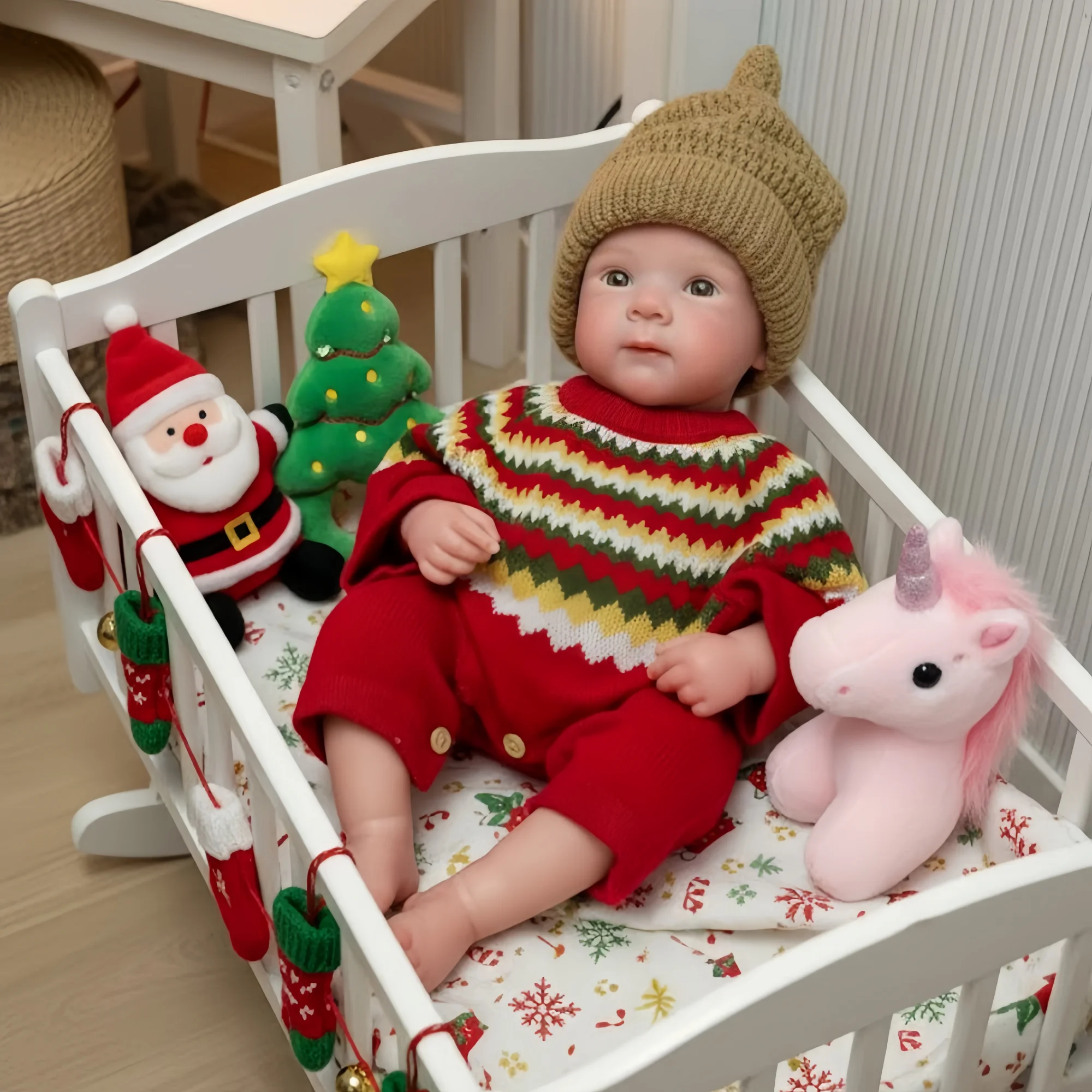 18 pouces lavable Bettie bebe reborn de silicone fille poupée avec bouche ouverte peint et non peint Bebe poupée reborn tam silicone bebek