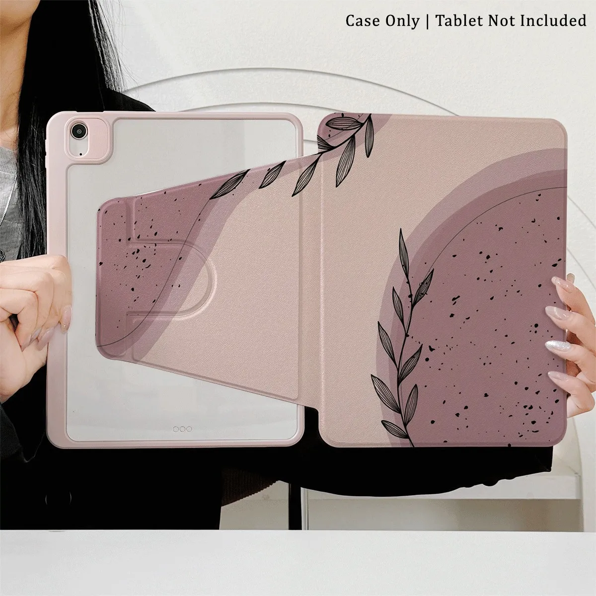 

360 ° Rotating Foldable Case to Easily Protect Your Pad: Compatible with iPad Air 6,Air 5,4,10,2024,air m3/a16 2025
