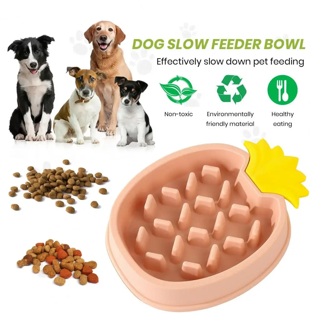 Pet Food Bowl Slow Eating Dog Slow Feeder Bowl Promote Healthy Eating Habits with Pet-friendly Slow Food Bowls Prevent Obesity